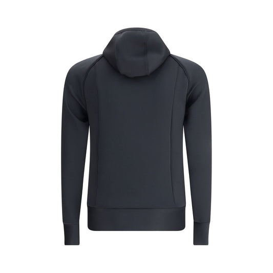 Felpa con cappuccio in maglia tecnica
