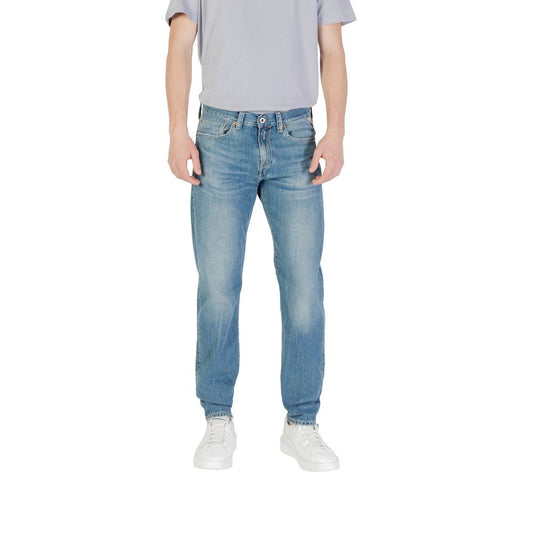 Jeans skinny in cotone blu