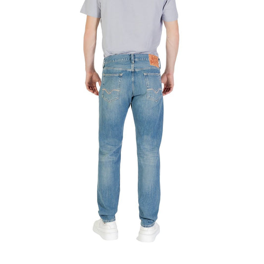 Jeans skinny in cotone blu