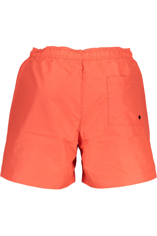 Slip da bagno Calvin Klein da uomo rosso