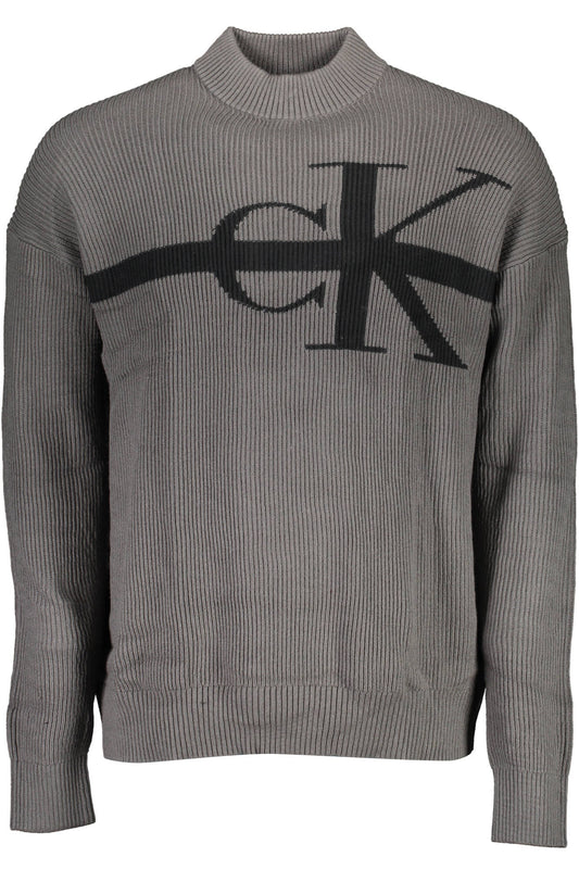 MAGLIA UOMO GRIGIA CALVIN KLEIN