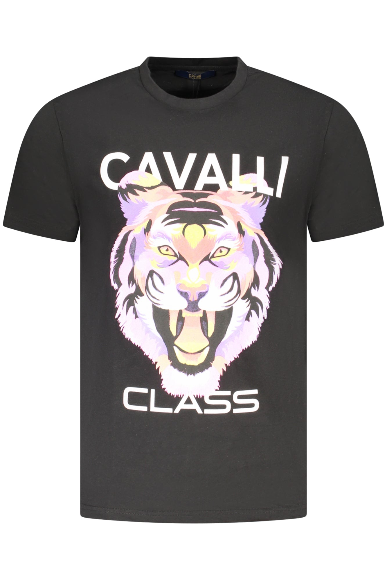 T-SHIRT MANICA CORTA CAVALLI CLASS UOMO NERA