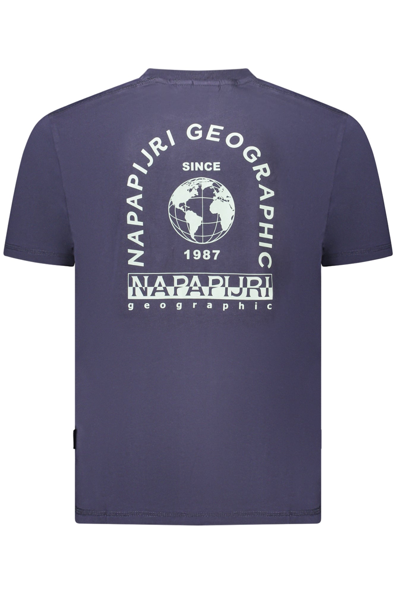 T-SHIRT A MANICHE CORTE NAPAPIJRI UOMO BLU