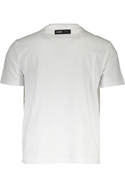 T-SHIRT A MANICHE CORTE PLEIN SPORT UOMO BIANCA