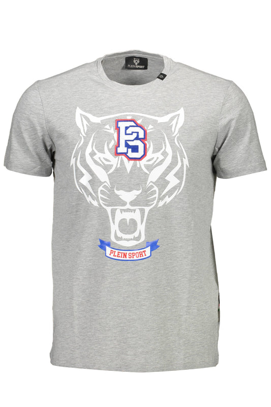T-SHIRT A MANICHE CORTE PLEIN SPORT UOMO GRIGIA