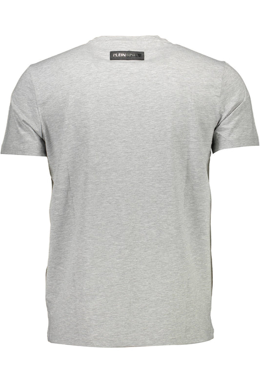 T-SHIRT A MANICHE CORTE PLEIN SPORT UOMO GRIGIA